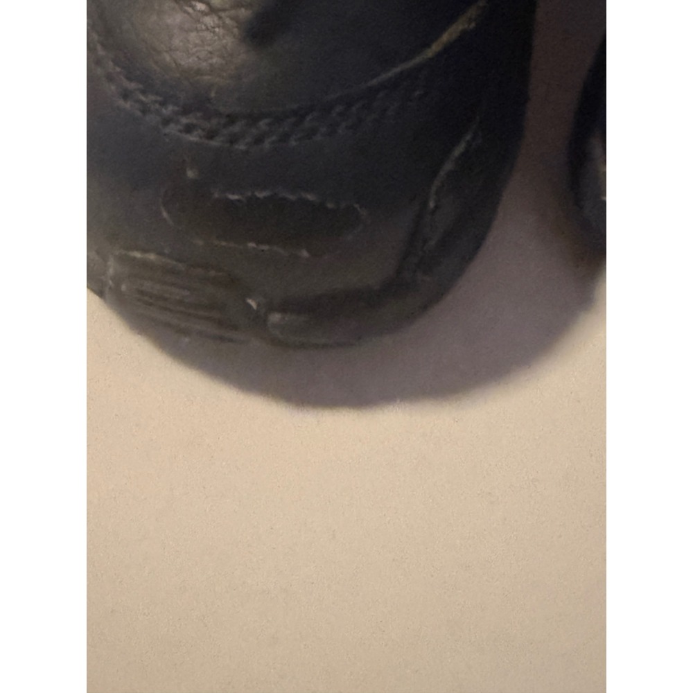 Nike Air Max 90 Toddler Navy Blue Leather Sneakers 833416-412 Size 4C - Picture 2 of 5